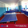 table tennis rubber flooring